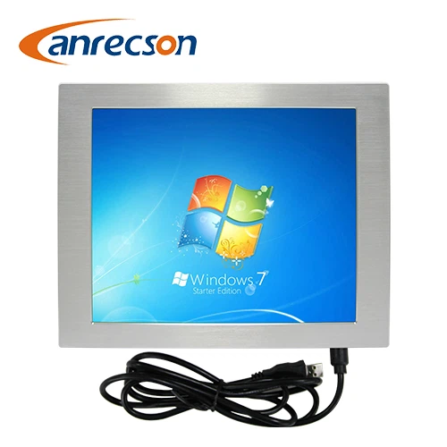 10.4 '' Monitor Sentuhan Resistif Arus Ip65