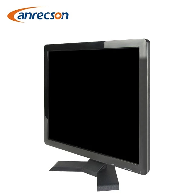 17 Inch 1280x1024 Bnc Input Plastic Case CCTV Monitor For Control Room